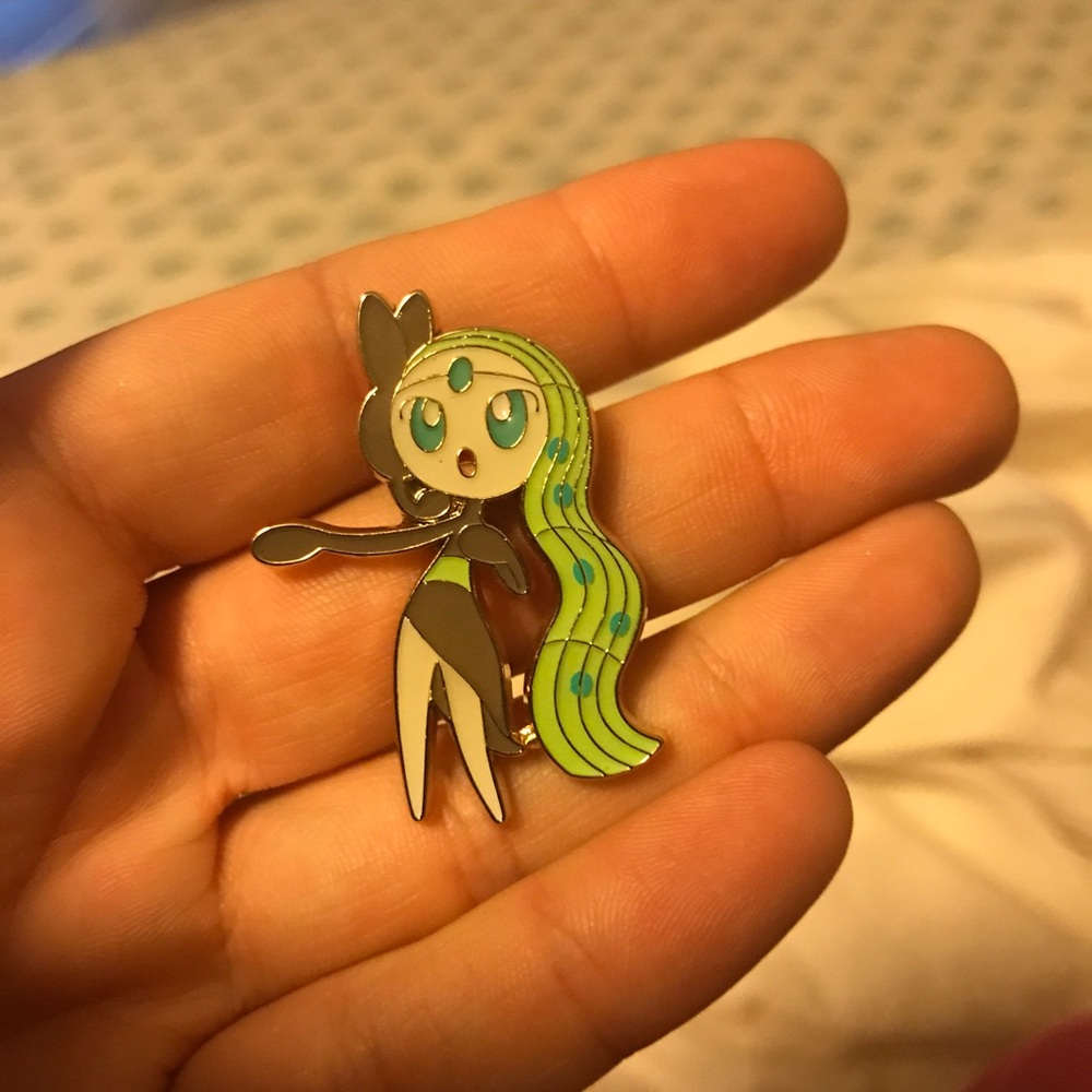 Meloetta Pokémon Official Enamel Pin
